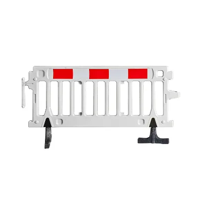 Safe and Secure Traffic Control Yellow Red White Traffic Plastic Road Safety Barriers Security Barricade