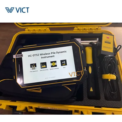 Wireless Dynamic Pile Integrity Testing Machine for Concrete Industrial Metal Detectors Portable Pile Integrity Tester