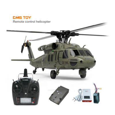 Senior Rc Helicopter UH60 Black 6-axis Gyro 6CH Dual Brushless Motor Rc Helicopter Plane for Professionals