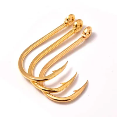 Manufacturers Bulk Circle Fish Hooks Are Packed with Barbs Crooked Mouth Hooks Sea Fishing Hooks Wholesale High Low 0.5#-12#