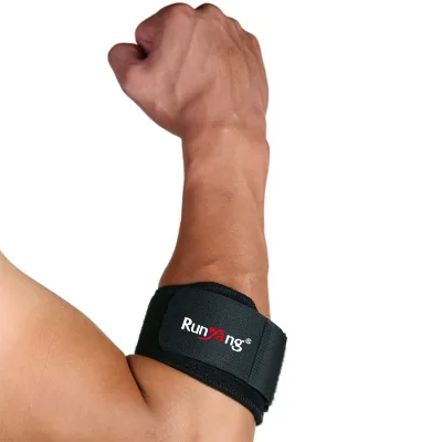 Good Selling Elbow Support Customized Neoprene Adjustable Elbow Strap for Pain Recovery or Daily protection
