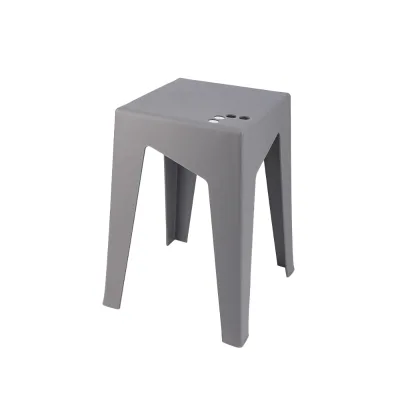 11.8 Inch Manufacturer Wholesale High Quality Tall Reusable Portable Stackable Plastic Stool for Outdoor