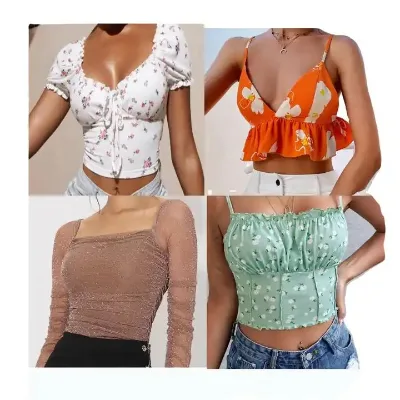 Wholesale Clothes Dress Direct Imported Stock Swimsuit Bulk Clothes Mix Bulk BalesTops Bale Clothes Apparel Stock
