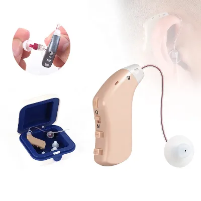 Hot Selling Products 2024 Ear Hearing Products Aparelho Auditivo Hearing Aids Rechargeable Bte for the Deaf Seniors Smart Health