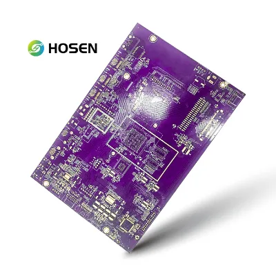 Advanced 12-Layer 3-Level Medical Device HDI Board PCB High Density Interconnect Precision Diagnostic Equipment Reliable