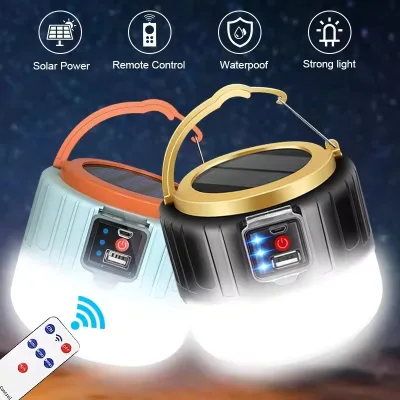 High Power Waterproof Emergency Light Portable Rechargeable LED Light for Fishing and Hiking