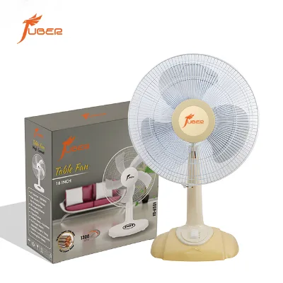 5 Blades Oscillating 3 Speed Low Noise Energy Saving Safety Grill Stable Base Study Room 16 Inch Mechanical Table Fan