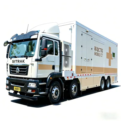 Large-Capacity Mobile CT Trauma Diagnosis Vehicle Wholesale Ambulance Vehicles for Disaster Relief