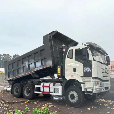 New Heavy Duty 6x4 8x4 Self-discharging Dump Truck 50T 460HP Oil Saving Design Dump Tipper Truck