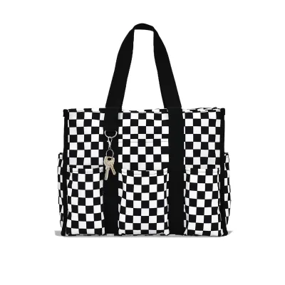 Laptop Tote Bag for Women Work, Teacher Tote Bag Nurse Bag With Large Cup Holder Utility Professional Computer Bag