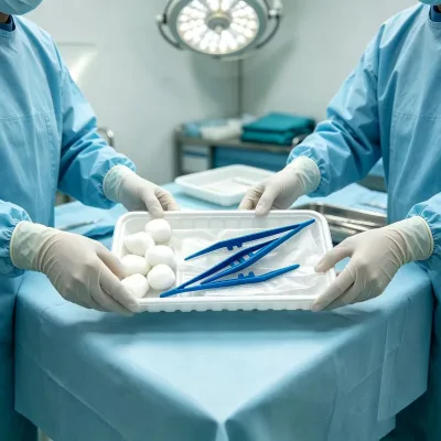 Newly Disposable Sterile Surgical Wound Dressing Pack for Hospital
