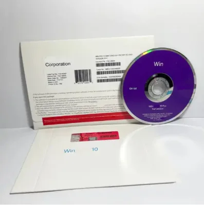 Wholesale Win 10 Pro OEM DVD Full Package CD Package Win 10 Professional OEM Key Package Shipment Fast