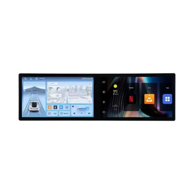 Universal Dashboard Multimedia Navigation Stereo Head Unit Car Radio with GPS Backup Camera TV MP3 CD Player Reversing Aid
