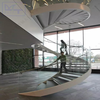 Double Beam Curved Staircase,curved Staircase,curved Arc Staircase