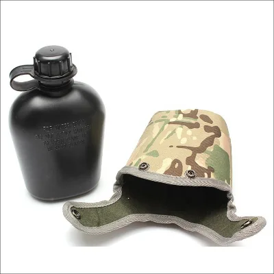 Corhunter Travel Double Walled Vacuum Insulated Water Bottle Leak-proof Cola Shape PVC/Polyester/Oxford/Nylon Customize Color