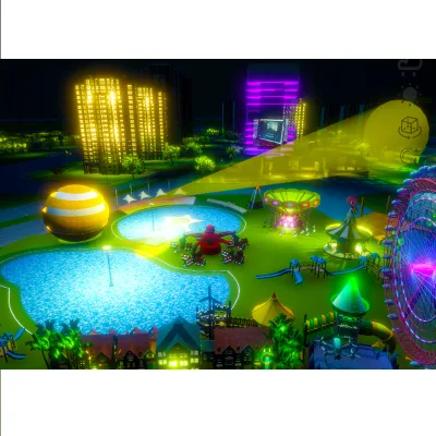 BHG Interactive3D AR Digital Sand Table with Multiplayer Interaction for Commercial Real Estate Buildings Immersive Room System