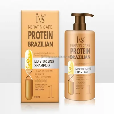 OEM Wholesale Professional IVS Sulfate Free Keratin Shampoo Hair Shampoo and Conditioner Set