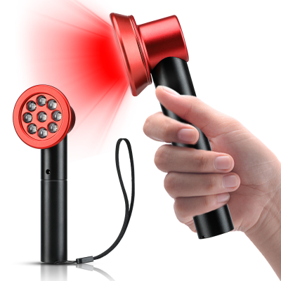 High Frequency Portable Facial Skin Care Wand Portable Red Infra Red Light Therapy