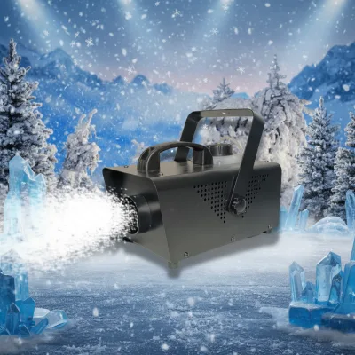 600W Stage Snow Machine Wireless Remote Control Wedding DJ Club Theater Party Christmas Dance Event