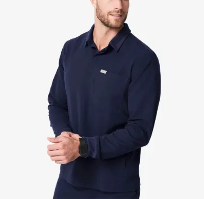 Custom Wholesale Mens Stand-up Collar Uniforms Nurse Scrub Set for Workwear