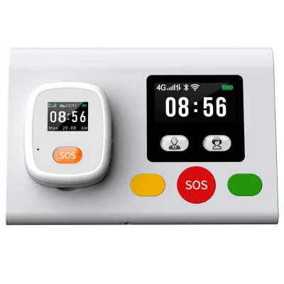 Senior Alert System for Nursing Home Residential Care Facilities Fall Detection SOS Alert Telecare Device