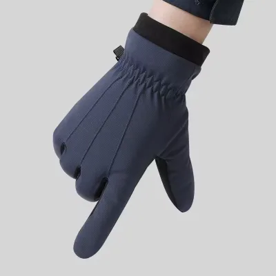 Touch Screen Full Finger Bicycle Glove Outdoor Windproof Bike Motorcycle Cycling Gloves