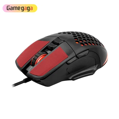 GM202 RGB Wired Gaming Mouse Comfortable Grip Portable USB Mini Game Mouse for Computer Laptop