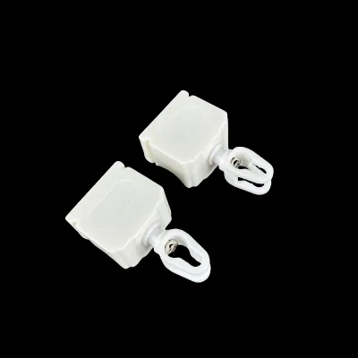 Hot Sale Modern Curtain Track End Cups Ceiling Rail Track End Caps Finals White Polyester Durable Eco-Friendly End Cap Hat Seal