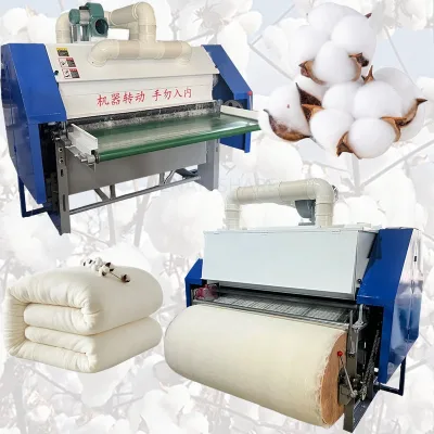 Mini Drum Hemp Cotton Fiber Wool Carding Machine for Cotton