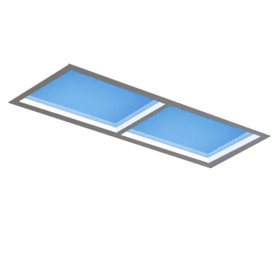 Home Lights Sky Clear Natural LED Skylight Living Room Indoor Energy Saving Artificial Blue Aluminum White Square