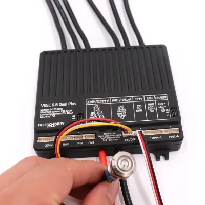 Dual Drive 12s 200A VESC Skateboard Motor Controller Based on VESC 6 200A Motor Controller