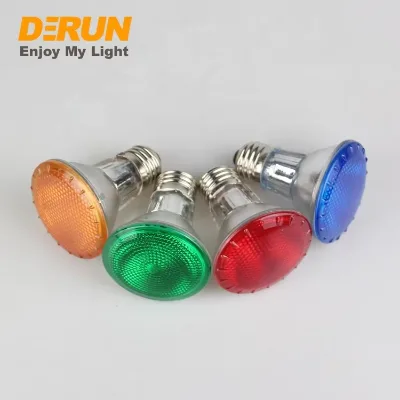 High Quality Par20 Spotlights Lamp Par 20 20w 50w 120v 220v E27 E26 Par38 Light Bulbs for Decoration Heat Style Light
