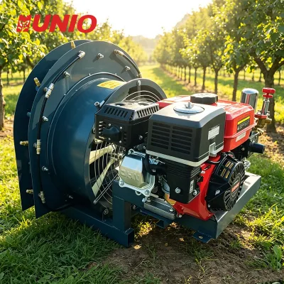 7.5HP Engine 500mm Fan Sprayer for Citrus Orchard Pesticide Application Tractor Mounted Orchard Sprayer