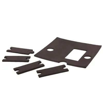 Magnetic Lossy Rubber Sheet RF Absorber Microwave Absorber RM