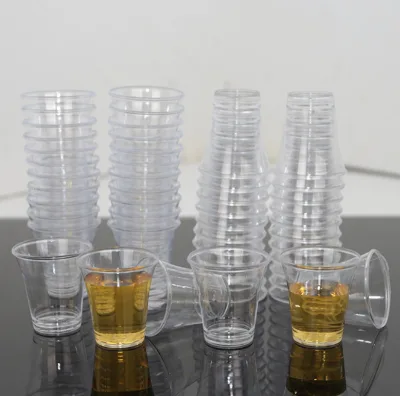 Hot Sale 0.75oz Disposable Communion Cups Clear Plastic Mini Cups Bulk Wholesale Eucharist Cups for Church Christian Supplies