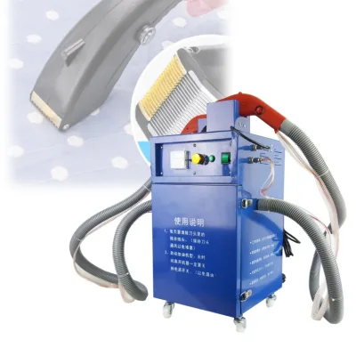 Automatic Double Head Embroidery Clothes Thread Trimmer Cutting Machine Clothing Pantyhose Thread Suction Machine