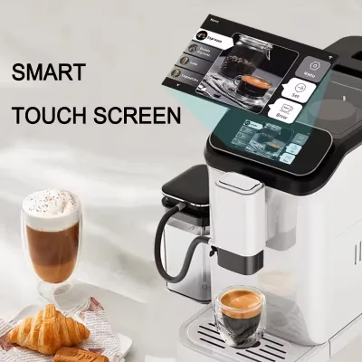 APP Control 10Cup Capacity Fully Automatic Coffee Machine for Commercial Office Restaurant Use