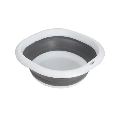 GREENSIDE Promotional Multi-functional Premium Easy-to-use Round-arc Folding Plastic Basin