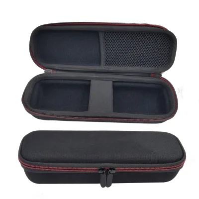 Travel Portable Matte Black Hard Eva Fabric Storage Box Shockproof Microphone Zipper Bag Mic Packing Case