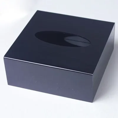 High Quality Acrylic Tissue Box Manufacturers Wholesale Napkin and Paper Box