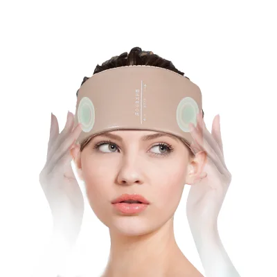 2025 Electric Head Vibration Foldable Design Easy Travel Carrying Multidirectional Massage Head Massager