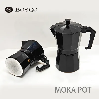 Classic Italian Style Metal Moka Pot-Eco-Friendly & Durable Coffee & Tea Tool