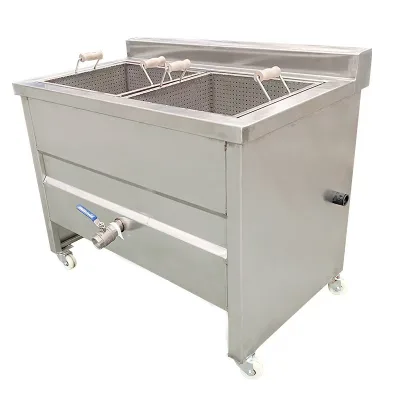 Durable 304 Stainless Steel Commercial Fryer with Basket Professional Restaurant-Grade Gas-Powered Deep Fryer