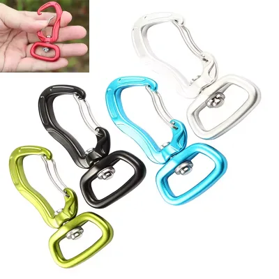 Security Lock Carabiner Clips for Pets Aluminum Dog Rope and Harness for Industrial Hangers and Heavy Industry Use