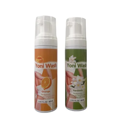 Private Label Yoni Gel Mint ph Balance Feminine Wash