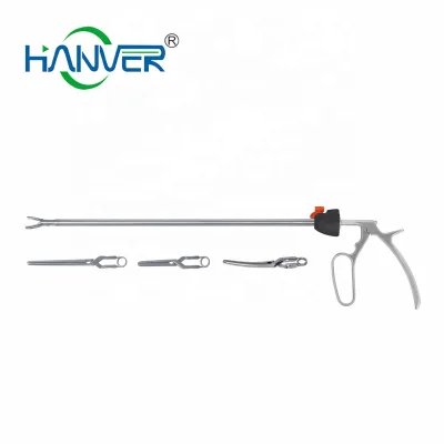 10mm Laparoscopy Reusable Surgical Bulldog Forceps