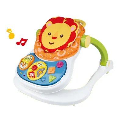 4 in 1 multi functional musical stroller baby walker Musical Baby Walker Electronic with light