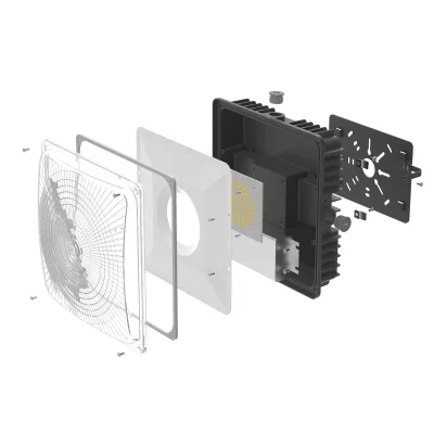 SKD Kit Aluminum Die-cast Housing 40w-60w Garage Light Housing