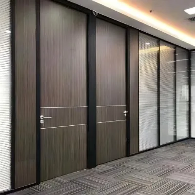 Customized Ecological Wooden Door Partitions with Personalized Design to Adapt to Various Spatial Separation Schemes