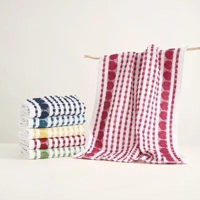 Factory Direct Sales Unique Design Single Heart-shaped Kitchen Towel Thickened Household Absorbent Cloth
